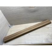 Овенгкол заготовка сквозного грифа гитары Радиал АА 52х(47-12-47)х1150 мм - из 3х частей