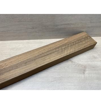 Овенгкол заготовка сквозного грифа гитары Радиал АА 52х(47-12-47)х1150 мм - из 3х частей-1