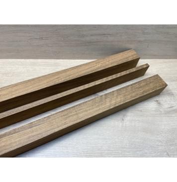 Овенгкол заготовка сквозного грифа гитары Радиал АА 52х(47-12-47)х1150 мм - из 3х частей-5