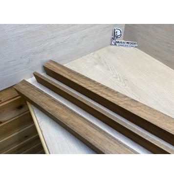 Овенгкол заготовка сквозного грифа гитары Радиал АА 52х(47-12-47)х1150 мм - из 3х частей-7