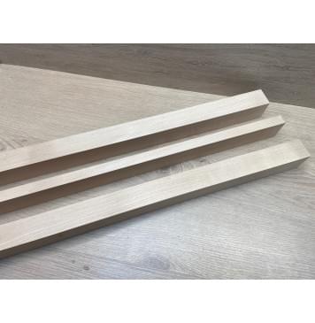 Клён Белый заготовка грифа для электрогитары Радиал А 46х(37-17-37)х791 мм, из 3х частей-4