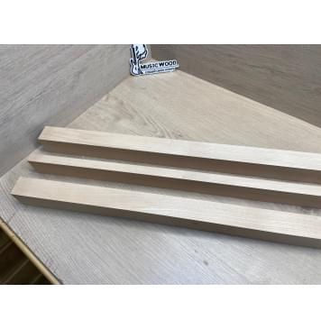 Клён Белый заготовка грифа для электрогитары Радиал А 46х(37-17-37)х791 мм, из 3х частей-5