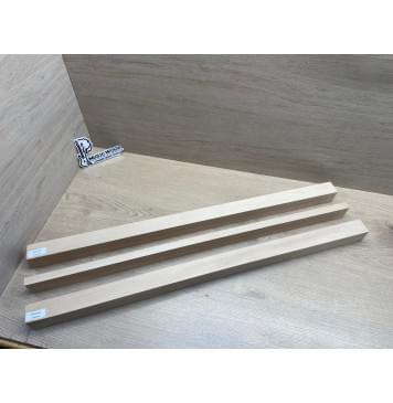 Клён Белый заготовка грифа для электрогитары Радиал А 46х(37-17-37)х791 мм, из 3х частей-12