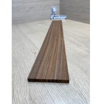 Палисандр Бразильский Сантос заготовка накладки для электрогитары Радиал А 8х81-70х545 мм-3