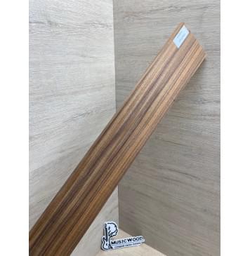 Палисандр Бразильский Сантос заготовка накладки для электрогитары Радиал ААА 8х78-69х549 мм-9