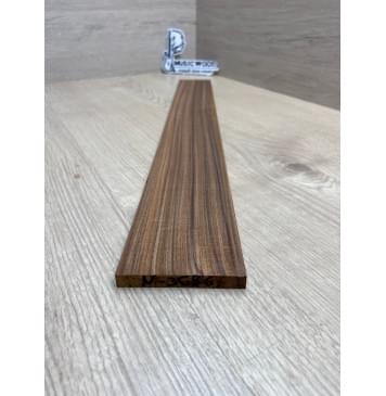 Палисандр Бразильский Сантос заготовка накладки для электрогитары Радиал АА 8,5х74-65х545 мм-3