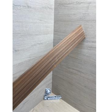 Палисандр Бразильский Сантос заготовка накладки для электрогитары Радиал АА 8,5х74-65х545 мм-6