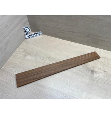 Палисандр Бразильский Сантос заготовка накладки для электрогитары Радиал А 9х78-56х543 мм-0