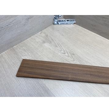 Палисандр Бразильский Сантос заготовка накладки для электрогитары Радиал А 9х78-56х543 мм-1