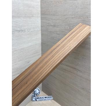 Палисандр Бразильский Сантос заготовка накладки для электрогитары Радиал А 9х78-56х543 мм-5