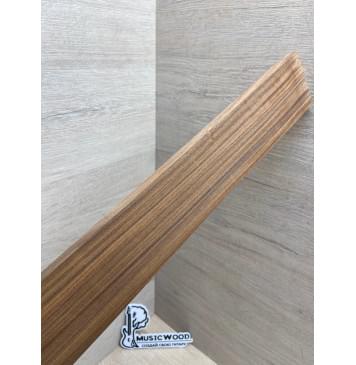 Палисандр Бразильский Сантос заготовка накладки для электрогитары Радиал А 9х78-56х543 мм-6