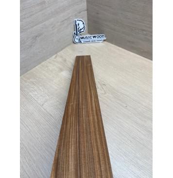 Палисандр Бразильский Сантос заготовка накладки для электрогитары Радиал А 9х78-56х543 мм-8