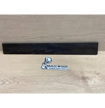 Эбен Чёрный заготовка накладки для электрогитары Радиал А 8(7)х68-59х548 мм-2