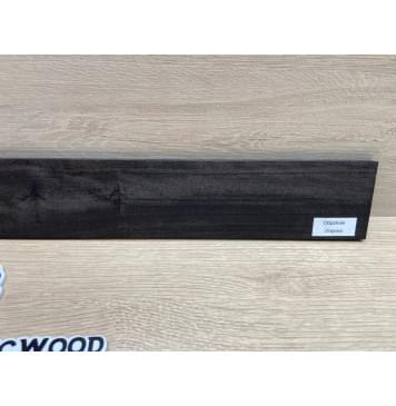 Эбен Чёрный заготовка накладки для электрогитары Радиал А 8(7)х68-59х548 мм-8