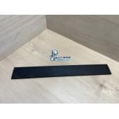 Эбен Чёрный заготовка накладки для электрогитары Смешанный АА 7,5(6,5)х67-63х534 мм