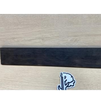 Эбен Чёрный заготовка накладки для электрогитары Смешанный АА 7,5(6,5)х67-63х534 мм-7