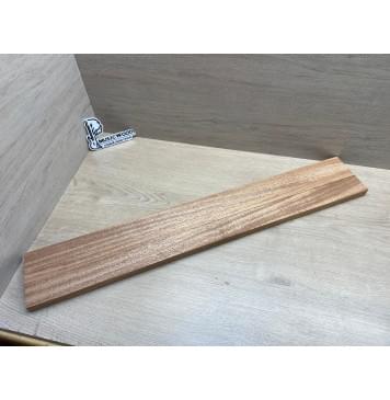 Махагон Африканский Кая, заготовка грифа, Радиал АА 22х(49-21-49)х805 мм из 3х частей-1