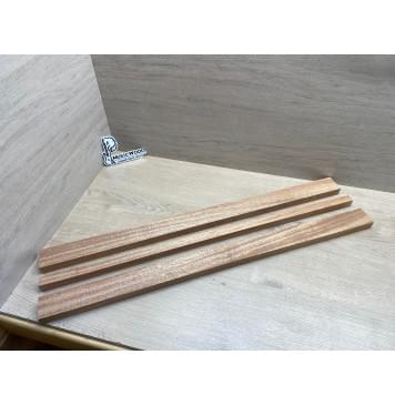 Махагон Африканский Кая, заготовка грифа, Радиал АА 22х(49-21-49)х805 мм из 3х частей-0