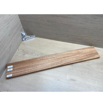 Махагон Африканский Кая, заготовка грифа, Радиал АА 22х(49-21-49)х805 мм из 3х частей-7