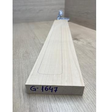 Клён Белый заготовка грифа для электрогитары Смешанный АА 26х114х735 мм-2