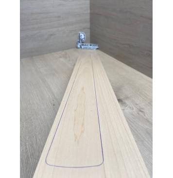 Клён Белый заготовка грифа для электрогитары Тангент АА 21х100х719 мм-5