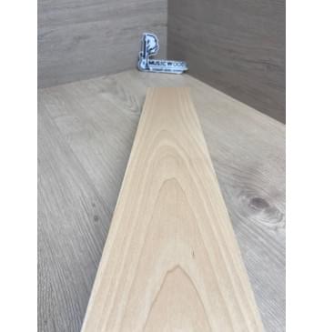 Клён Белый заготовка грифа безголовой гитары Тангент АА 23х92х597 мм-4