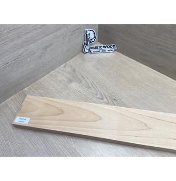 Клён Белый заготовка грифа безголовой гитары Тангент АА 23х92х597 мм-7
