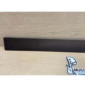 Граб Black заготовка накладки для бас-гитары Смешанный АА 8.5х69-52х732 мм-6