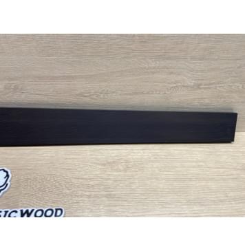 Граб Black заготовка накладки для бас-гитары Смешанный ААА 8х67-50х749 мм-2