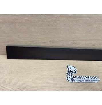 Граб Black заготовка накладки для бас-гитары Смешанный ААА 8х67-50х749 мм-6