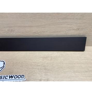 Граб Black заготовка накладки для бас-гитары Смешанный ААААА 8х62-49х735 мм-2