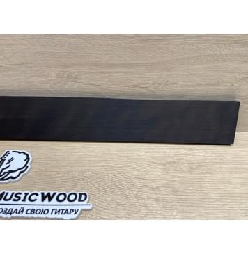 Граб Black заготовка накладки для электрогитары Смешанный АА 8х62-59х555 мм-3