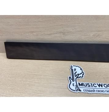 Граб Black заготовка накладки для электрогитары Смешанный АА 8х62-59х555 мм-7