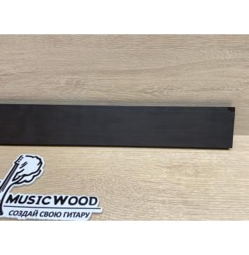 Граб Black заготовка накладки для электрогитары Смешанный АА 8х60-57х555 мм-3