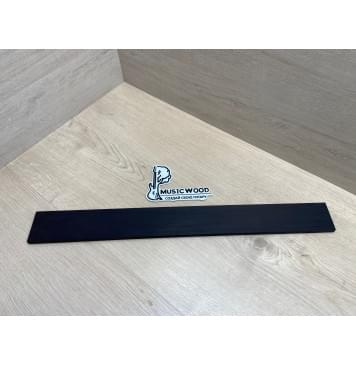 Граб Black заготовка накладки для электрогитары Смешанный АА 8,5х62-57х561 мм-0
