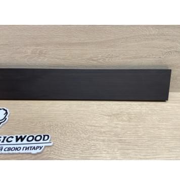 Граб Black заготовка накладки для электрогитары Смешанный АА 8,5х62-57х561 мм-3