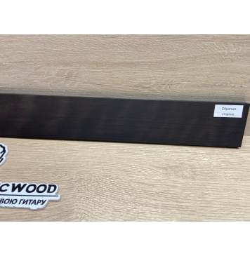 Граб Black заготовка накладки для электрогитары Смешанный АА 8,5х61-58х555 мм-6