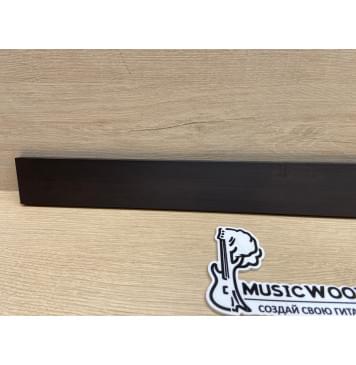 Граб Black заготовка накладки для электрогитары Смешанный ААА 8,5х57-53х550 мм-7