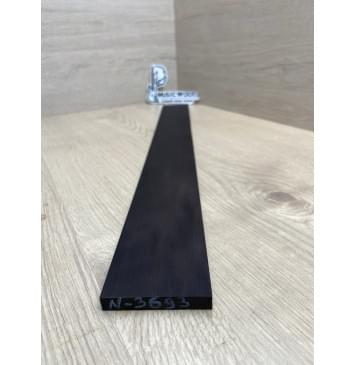 Граб Black заготовка накладки для электрогитары Смешанный АА 8х61-58х555 мм-1