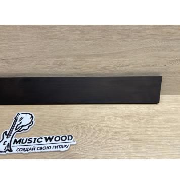 Граб Black заготовка накладки для электрогитары Смешанный АА 8х61-58х555 мм-3