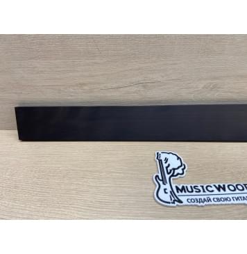 Граб Black заготовка накладки для электрогитары Смешанный АА 8х61-58х555 мм-4