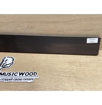 Граб Black заготовка накладки для электрогитары Смешанный АА 8х61-58х555 мм-6