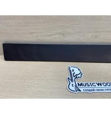 Граб Black заготовка накладки для электрогитары Смешанный АА 8х61-58х555 мм-7