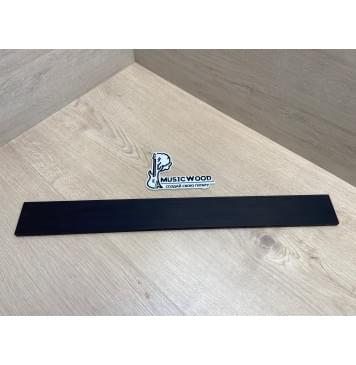 Граб Black заготовка накладки для электрогитары Смешанный АА 8,5х62-58х560 мм-0