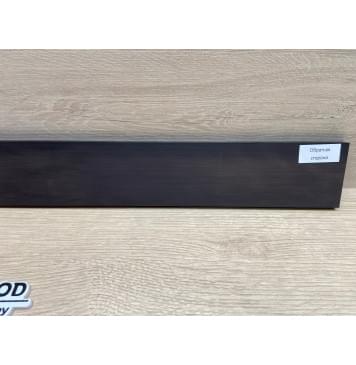 Граб Black заготовка накладки для электрогитары Смешанный АА 8,5х62-58х560 мм-6