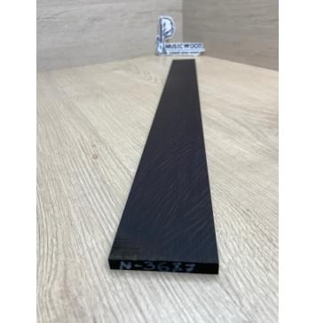 Граб Black заготовка накладки для электрогитары Смешанный АА 8,5х60-53х548 мм-1