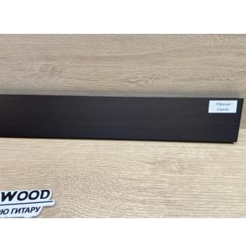 Граб Black заготовка накладки для электрогитары Смешанный АА 8,5х60-53х548 мм-6