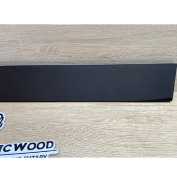 Граб Black заготовка накладки для электрогитары Смешанный ААА 8,5х69-56х545 мм-3