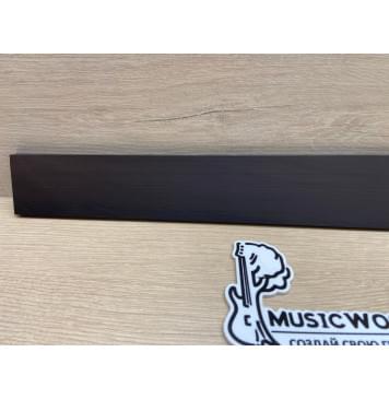 Граб Black заготовка накладки для электрогитары Смешанный ААА 8,5х69-56х545 мм-7