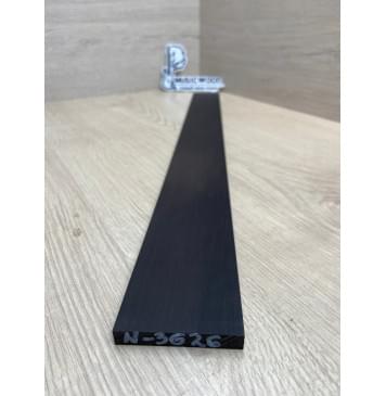 Граб Black заготовка накладки для электрогитары Смешанный ААА 8,5х59-51х547 мм-1